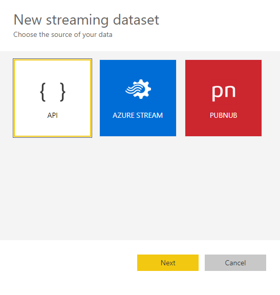 New Streaming Dataset New Streaming Dataset